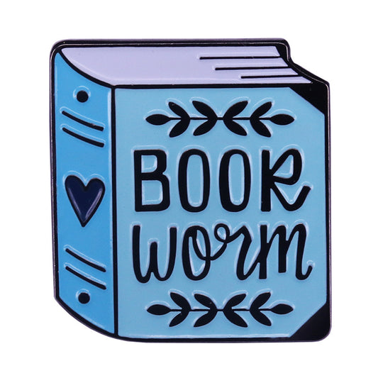 Bookworm Pin