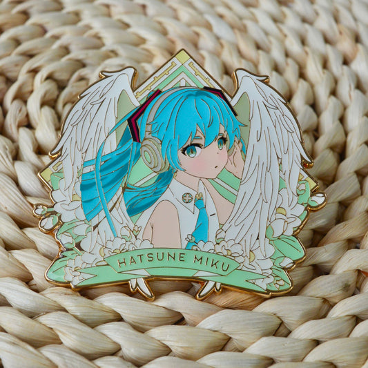 Hatsune Miku Angel Pin