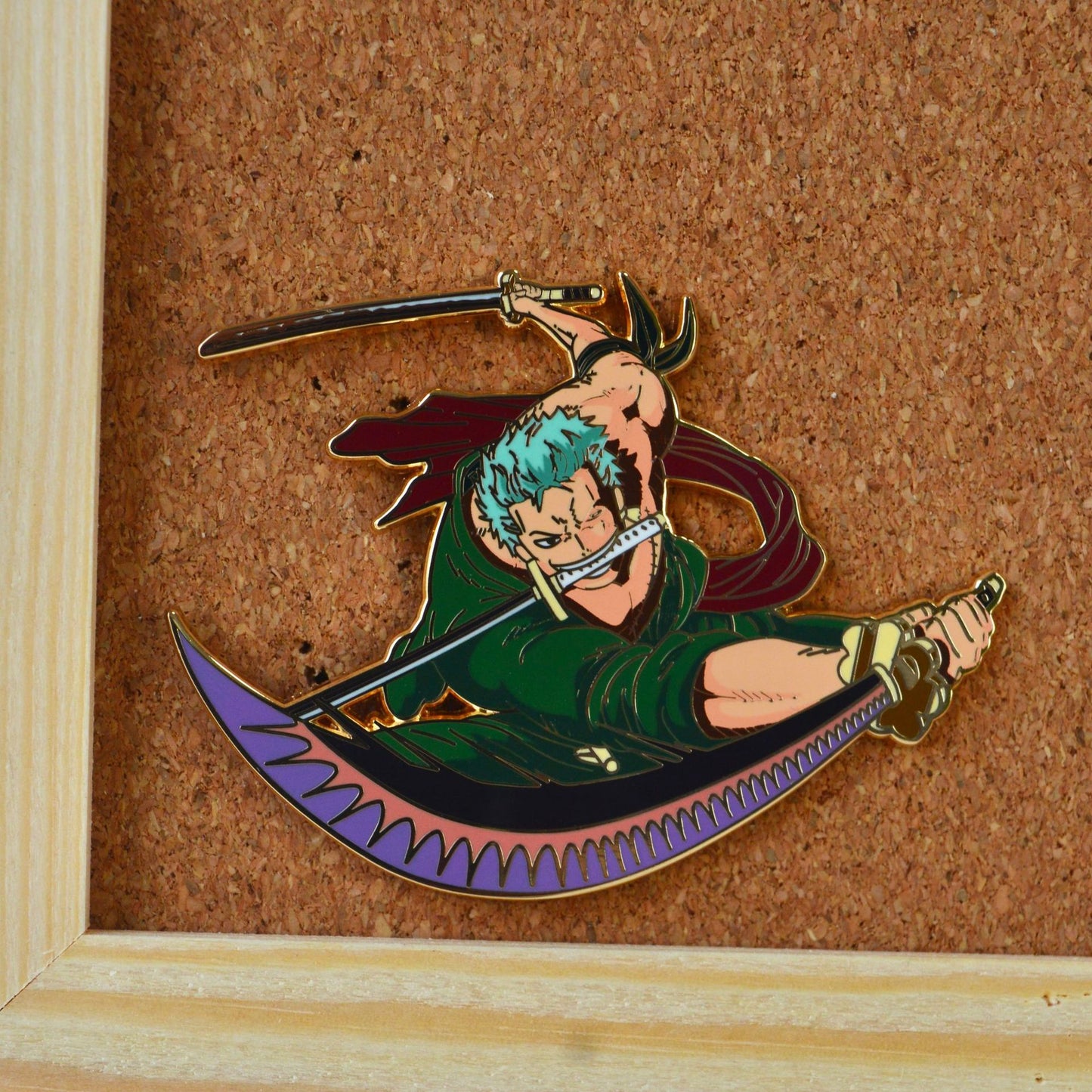 One Piece Zoro Pin
