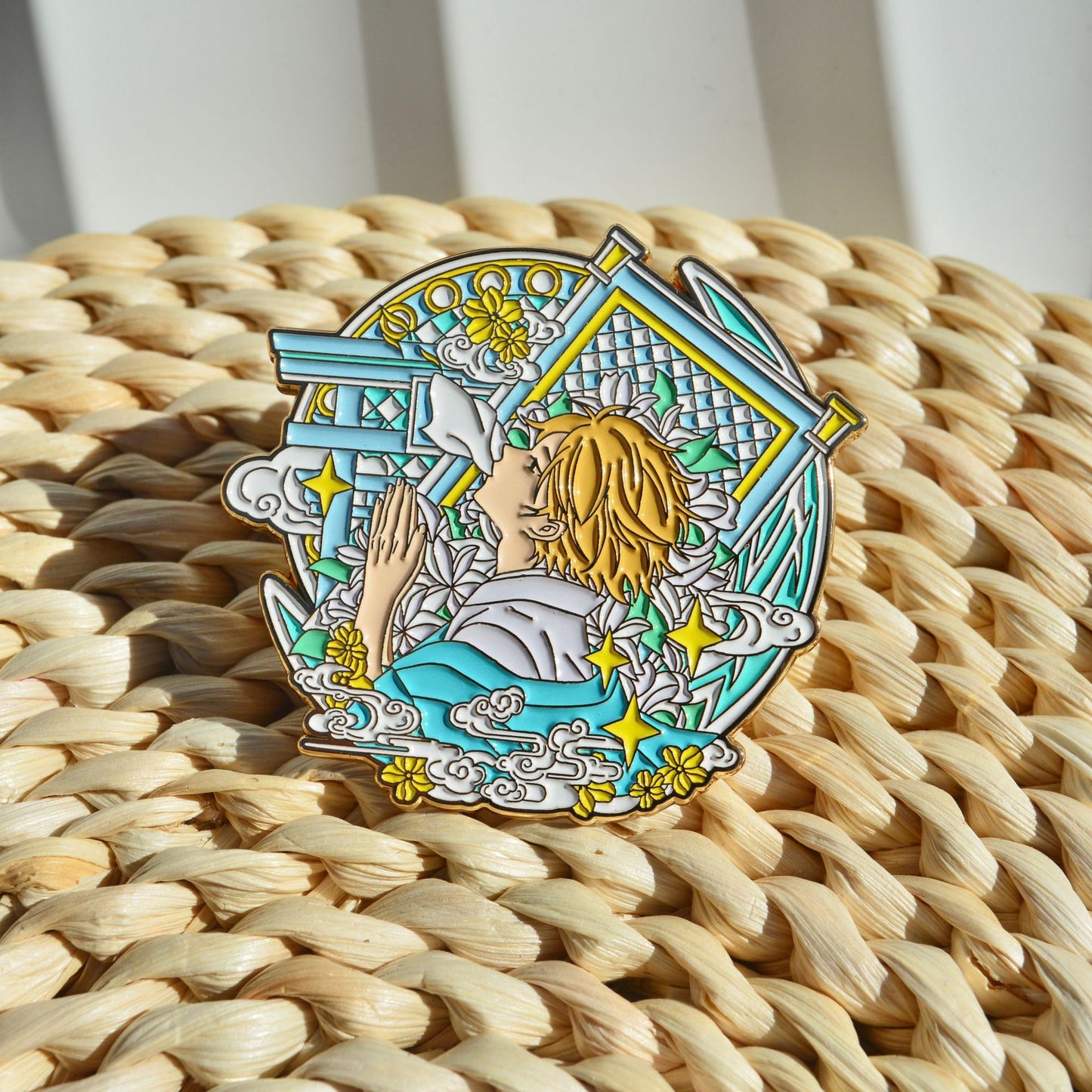 Natsume's Book of Friends Natsume Takashi Cloud Pin