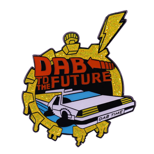 “Dab To The Future”Back To The Future Pin