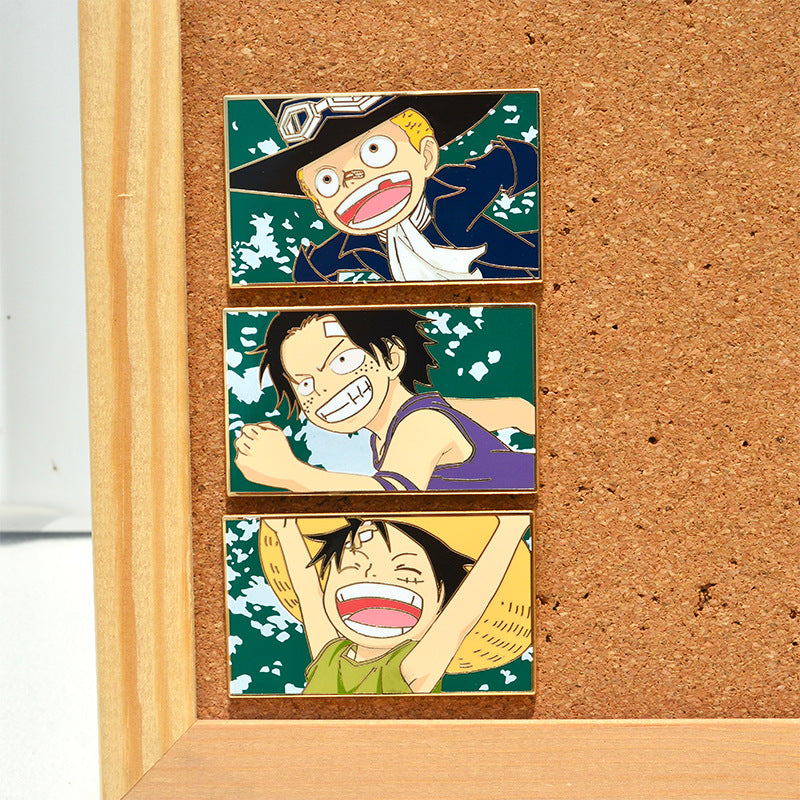 One Piece: The Childhood of the Three Pirate Brothers Pin