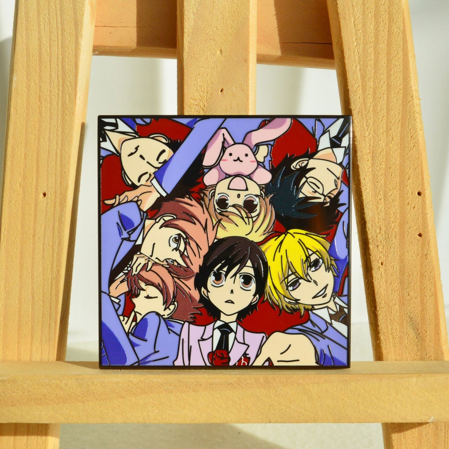 Ouran High School Host Club: Haruhi Fujioka, Tamaki Suoh, Haruhi and Tamaki Pin