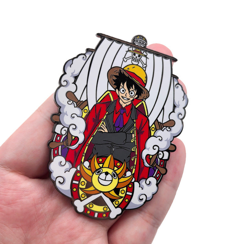 One Piece: Luffy in Suit Pin