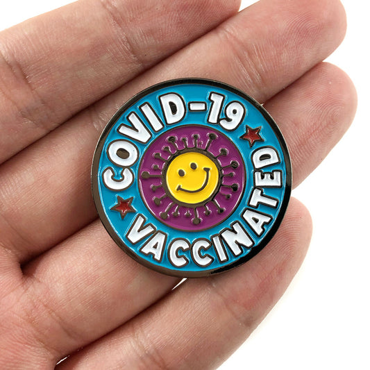 Funny I've Been Vaccinated Pin