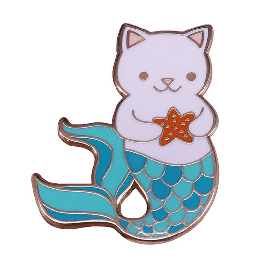 Mermaid Cat Pin