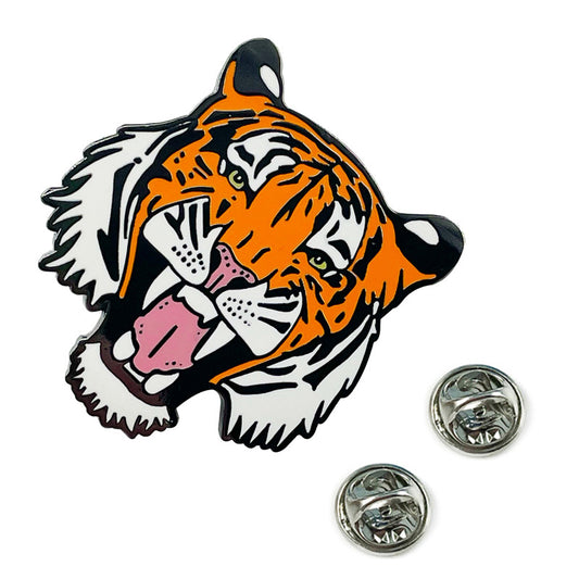 Tiger Head Cartoon Tiger Year Accessories Pin