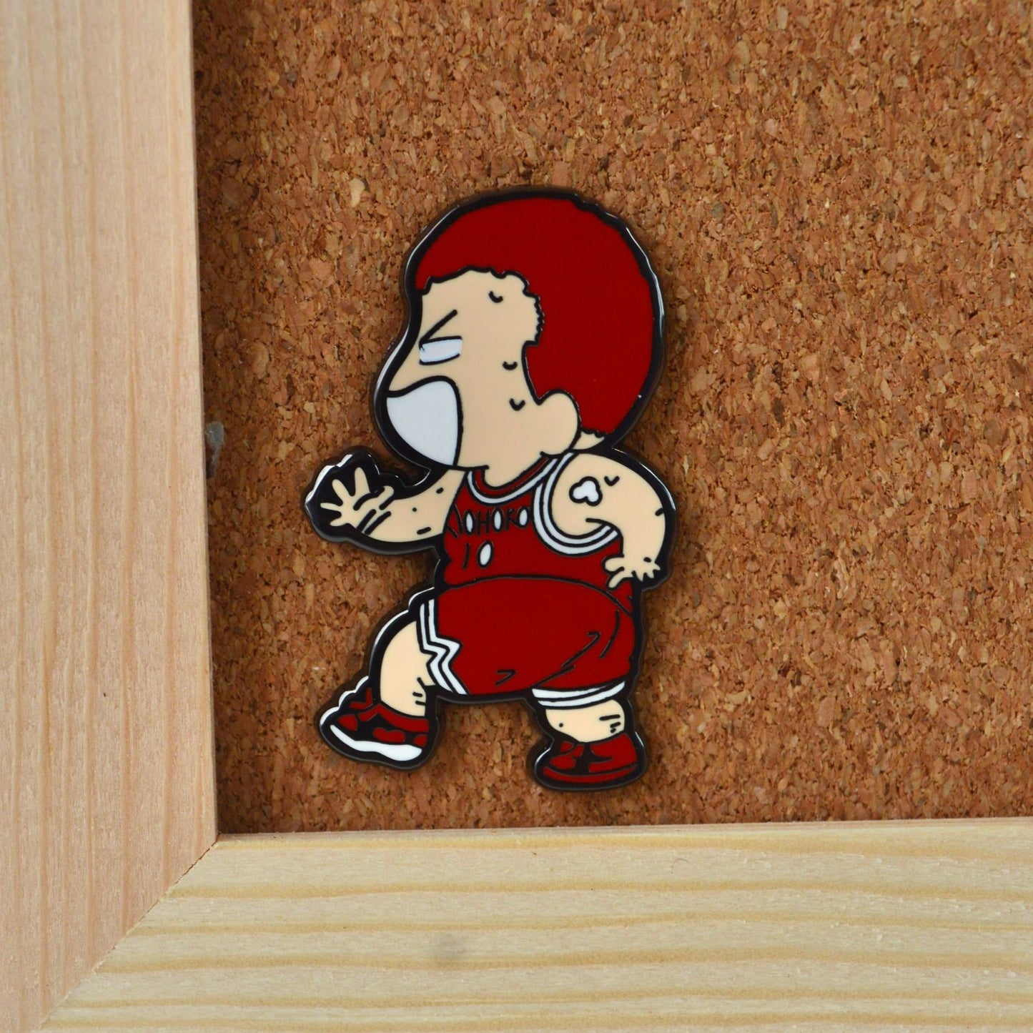 Slam Dunk: Rukawa Kaede, Sakuragi Hanamichi High Five Pin