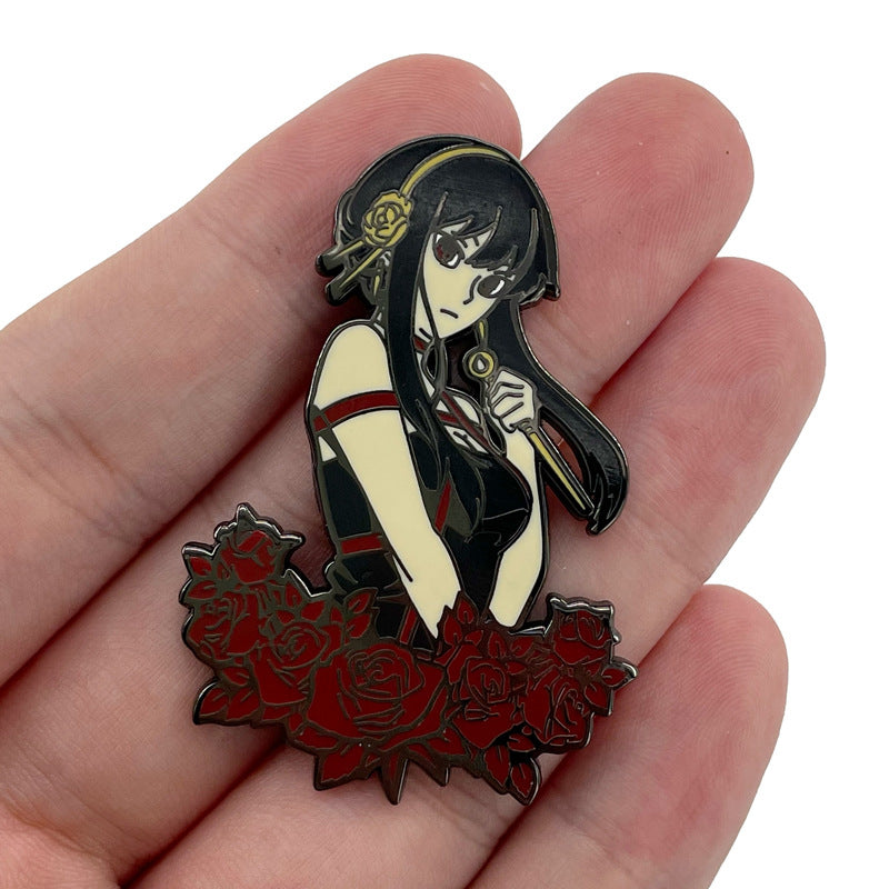 SPY x FAMILY Yor Forger Cartoon Pin