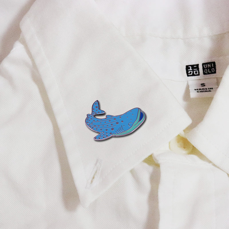 Smiling Whale Shark'S Ocean Animals Pin