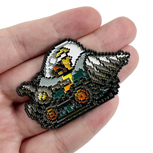 Metal Slug Marco Digging Machine Self-made Pixel Game Pin
