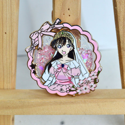 Detective Conan: Shinichi Kudo and Ran Mouri Pin