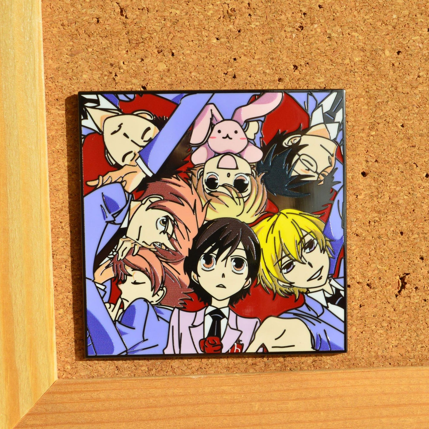 Ouran High School Host Club: Haruhi Fujioka, Tamaki Suoh, Haruhi and Tamaki Pin