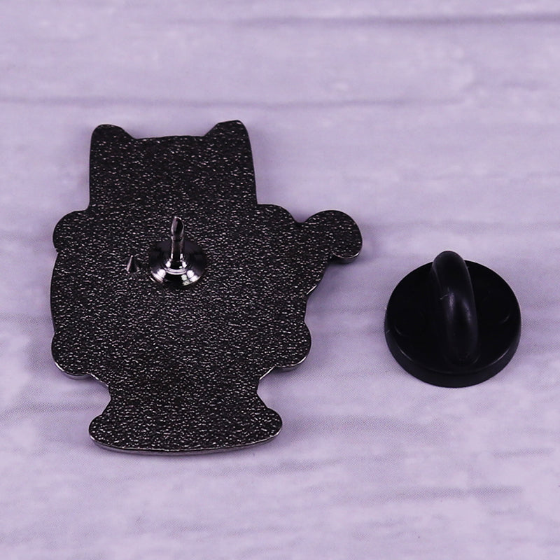 Magic Crystal Ball Cat Pin