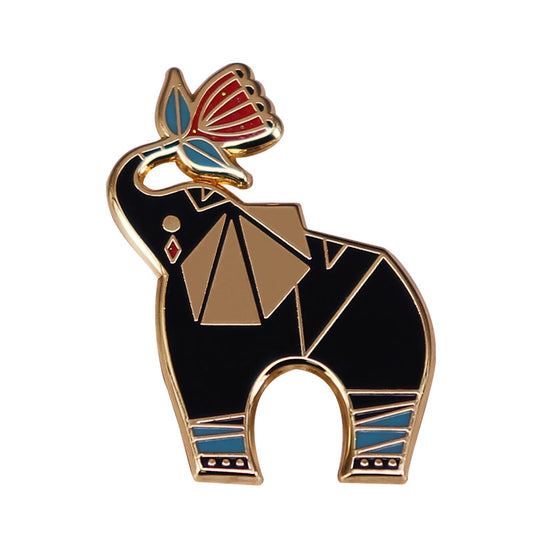 Lucky Elephant Bohemian Style Pin