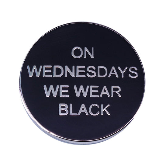 Wednesday Addams Pin