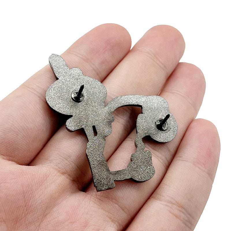 Squidward Pouring Coffee SpongeBob SquarePants Animation Pin
