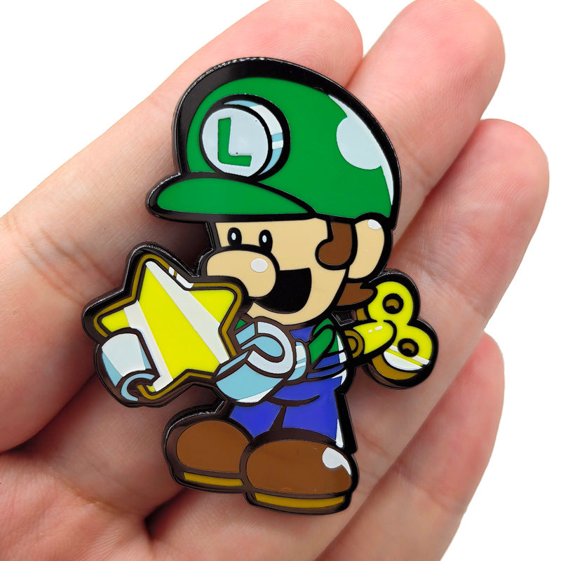 Mixed World Monster Elf Cartoon Pin