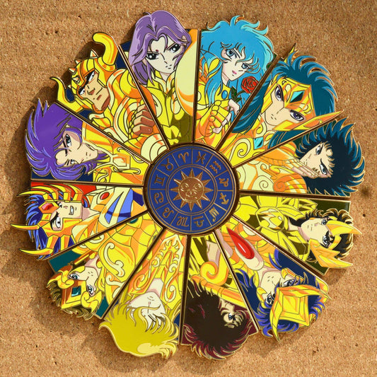 Saint Seiya: Knights of the Zodiac - Gold Twelve Palaces Pin