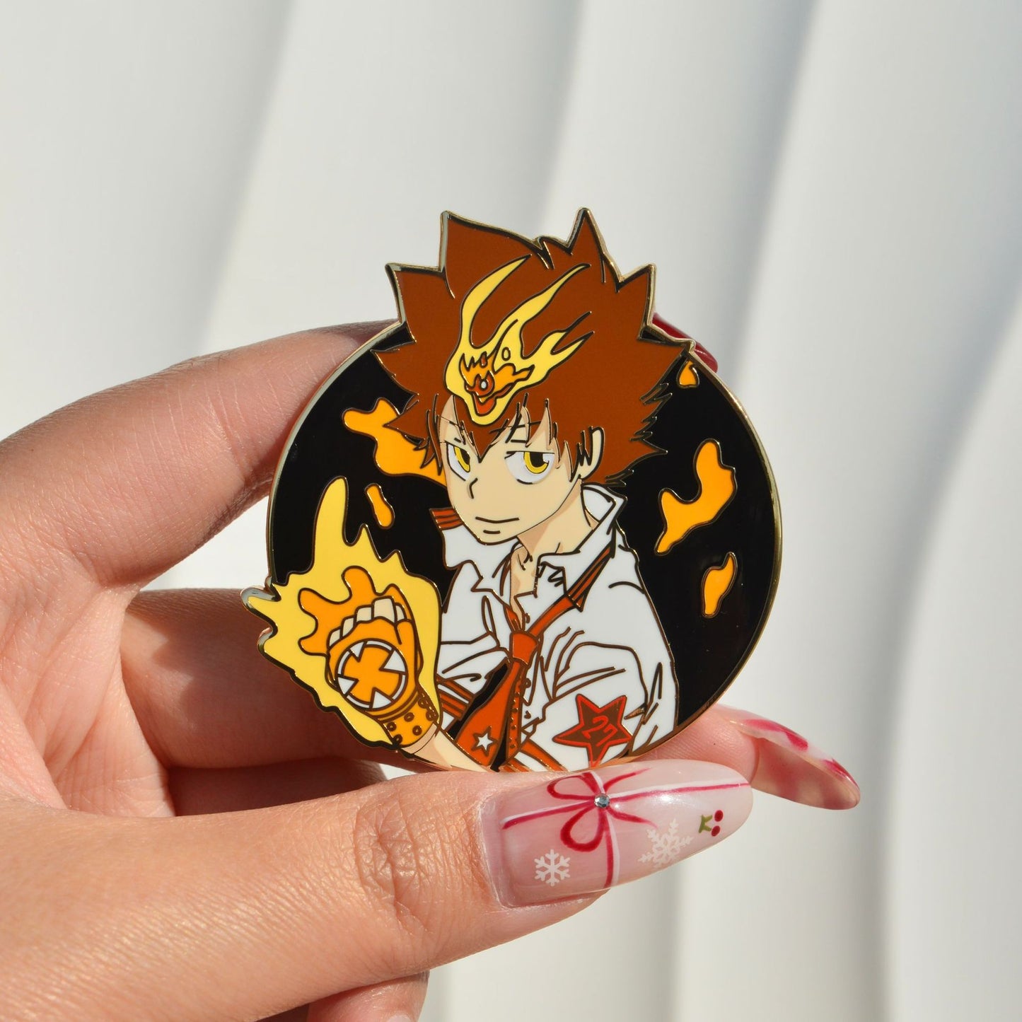 Reborn! Tsuna Sawada Japanese Anime Pin