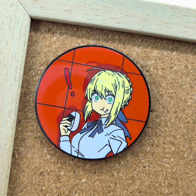 Fate Arthurian Saber Altria Pin