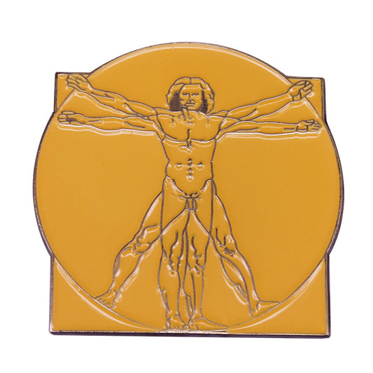 Leonardo Da Vinci'S Vitruvian Man Pin