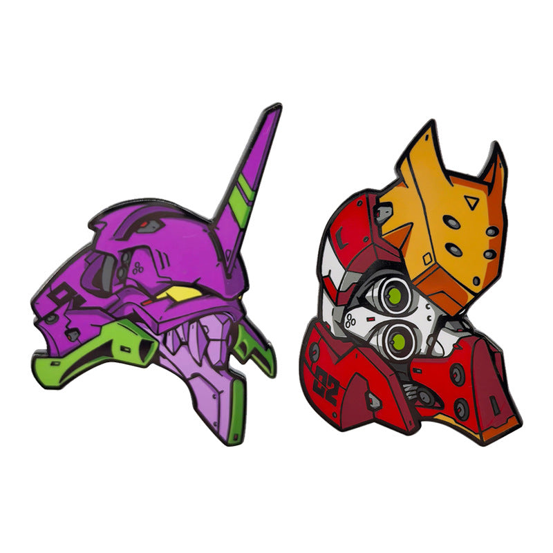 Neon Genesis Evangelion EVA Unit-01 Unit-02 Pin