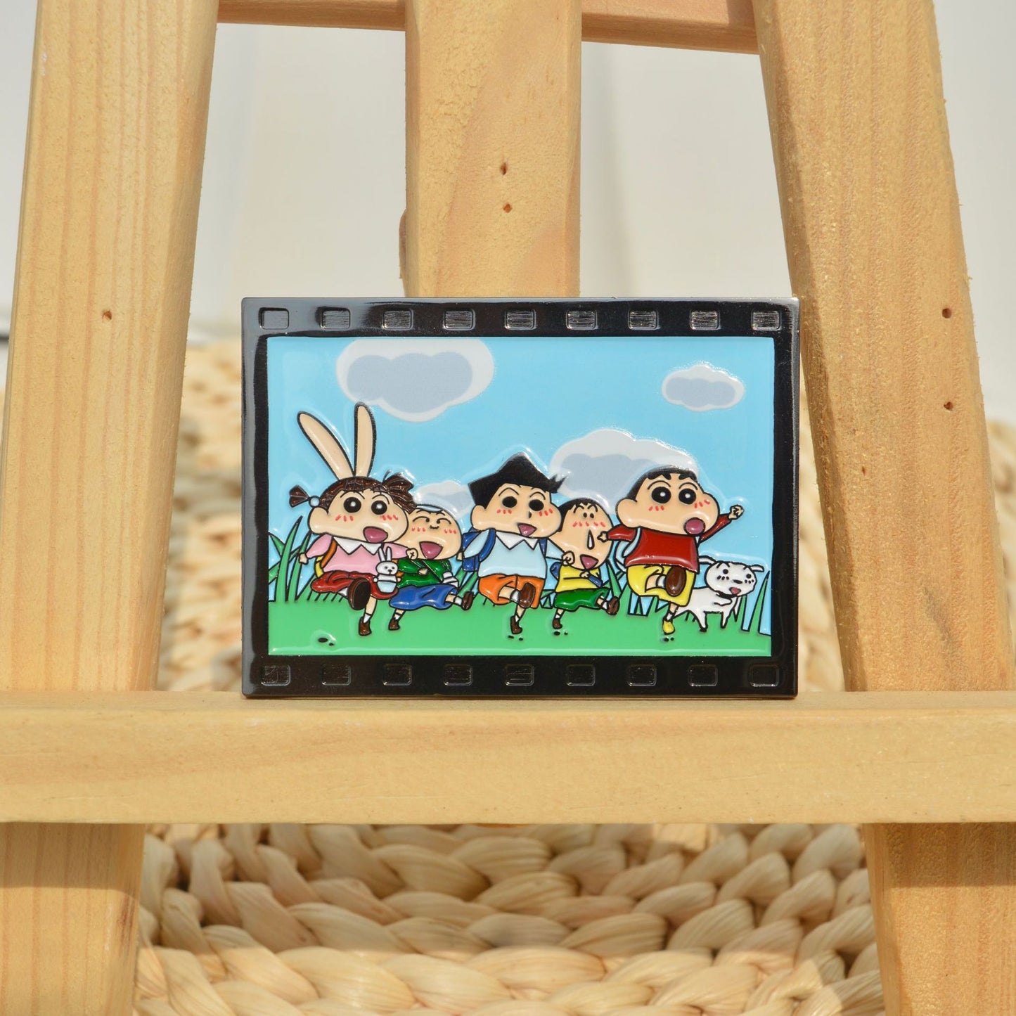 Crayon Shin-chan Kasukabe Defense Force Pin