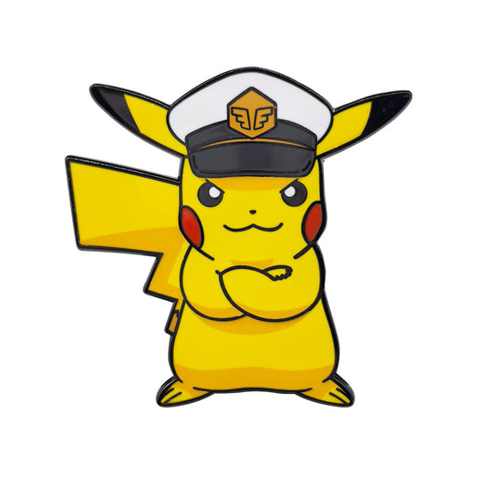 Captain Pikachu Pin