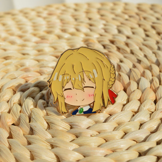 Violet Evergarden Cute Avatar Pin