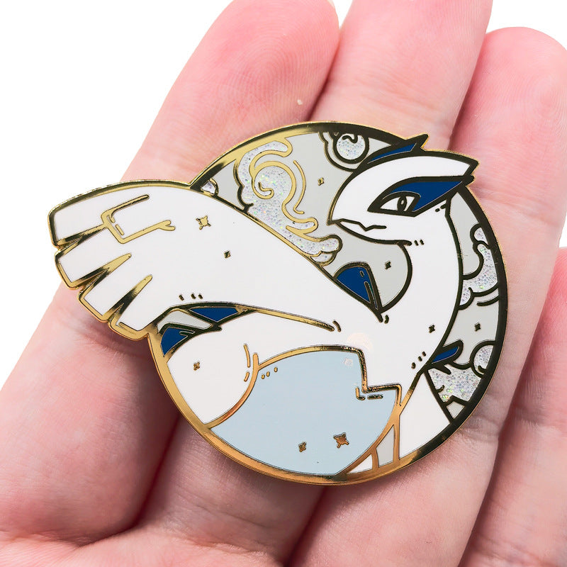 Flashing Divine Beast Otherworldly Monster Spirit Pin