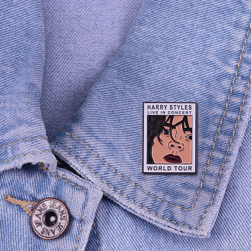 Harry Styles' World Tour Poster Pin