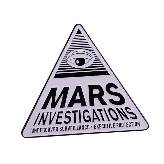Mars Investigation Logo Veronica Mars Inspiration Pin
