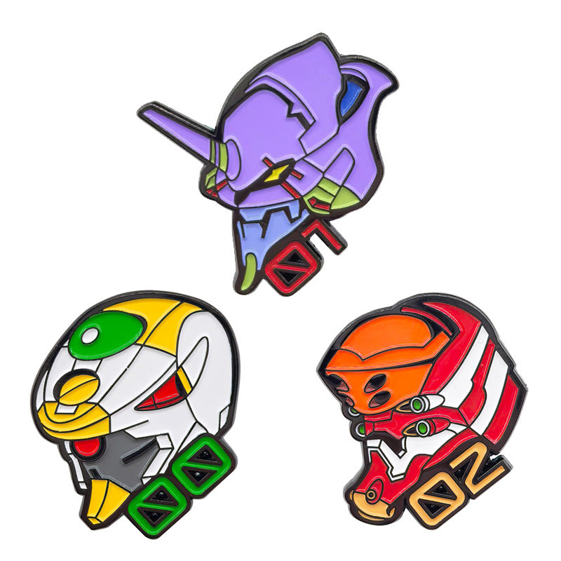 Neon Genesis Evangelion EVA Robot Pin