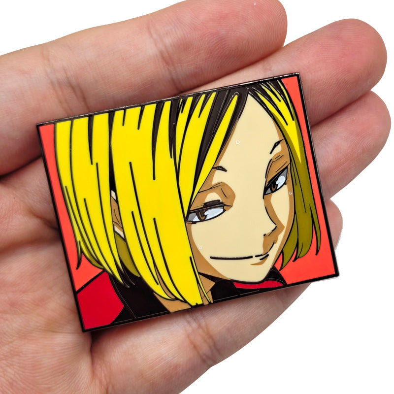 Kozume Kenma Haikyuu!! Dumpster Battle Pin