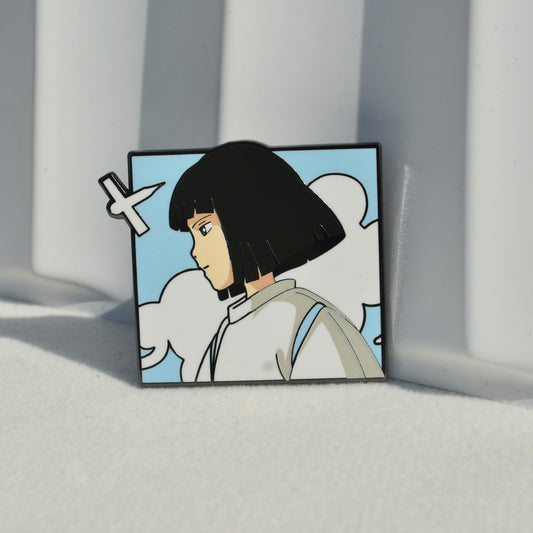 Spirited Away: Hayao Miyazaki's No-Face, Haku, and Yubaba Pin