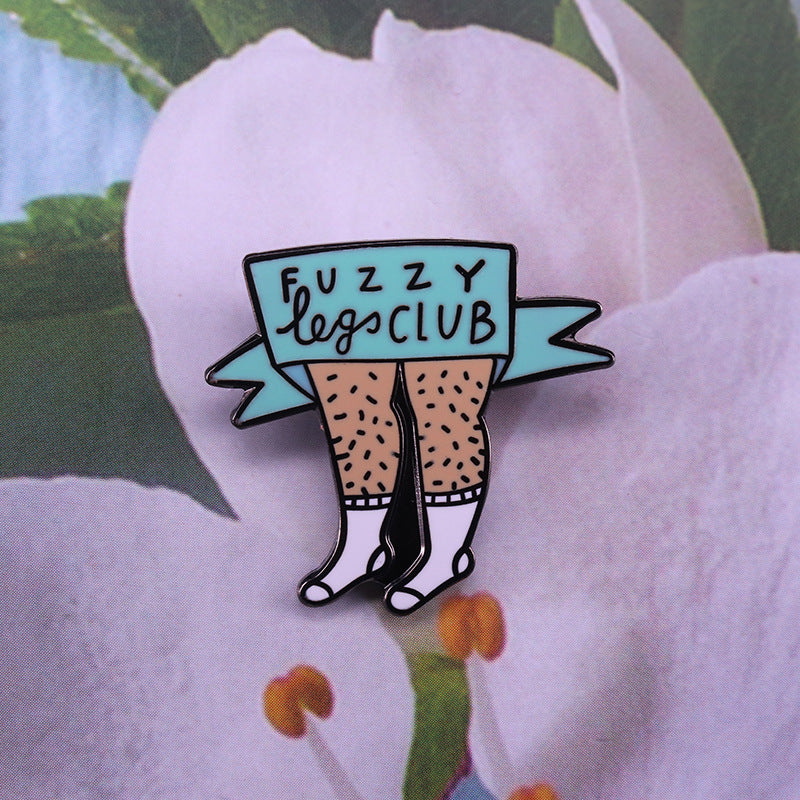 Fuzzy Lag Club Pin