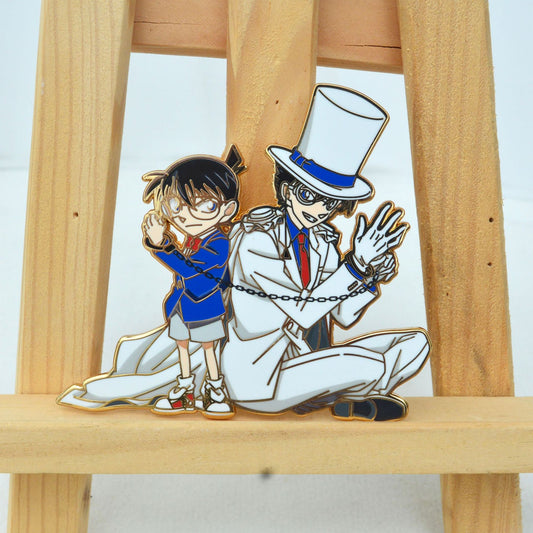 Detective Conan: Kaito Kid vs. Conan Edogawa Pin