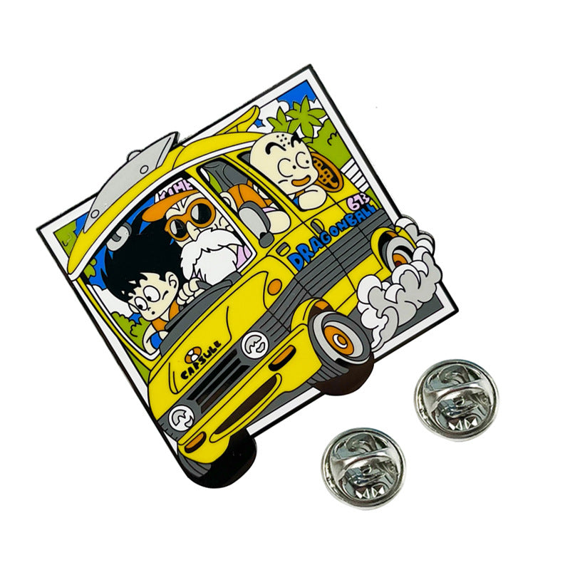 Goku Krillin Master Roshi Dragon Ball Pin