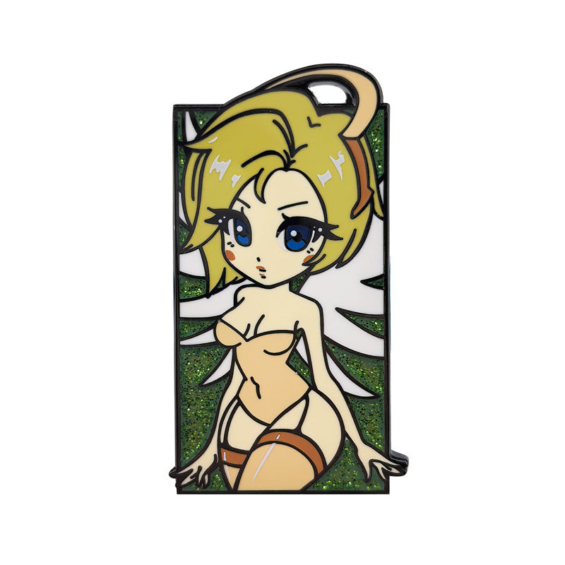 Overwatch Mercy European and American Game Pin