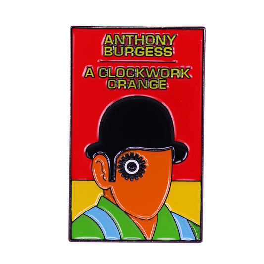 front view of A Clockwork Orange Pin