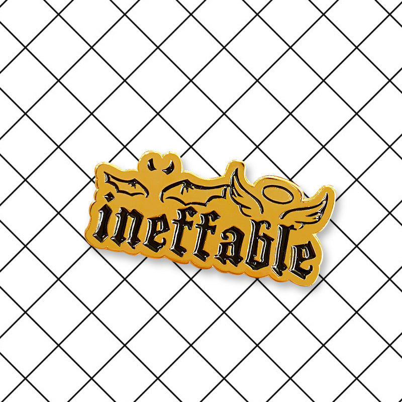 Good Omens: Ineffable Angel And Demon Wings Tv Series Pin