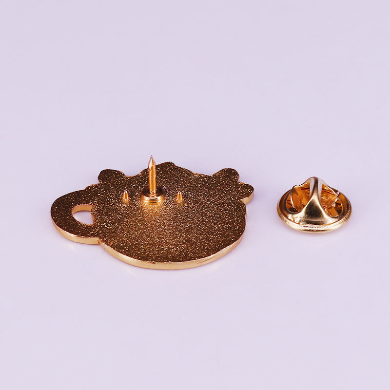 Salamander Coffee Cup Pin