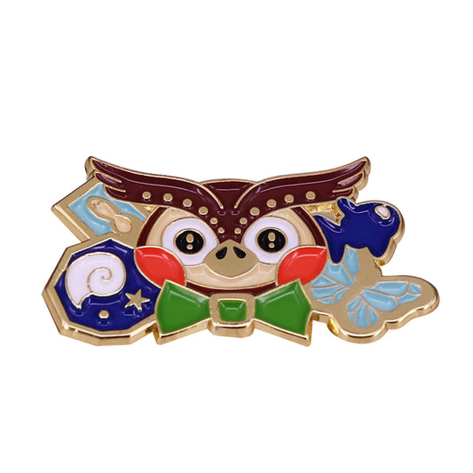 front view of Animal Crossing Game Characters Pin