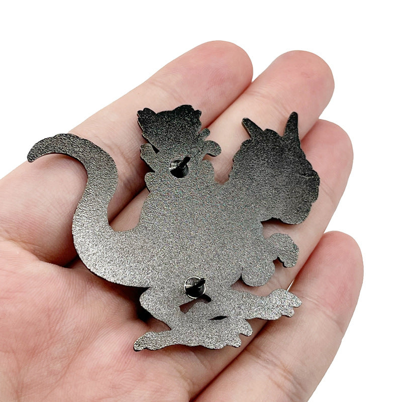 Dragon Ball Dinosaur & Goku Pin