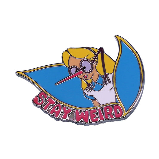 front view of Alice In Wonderland Pin