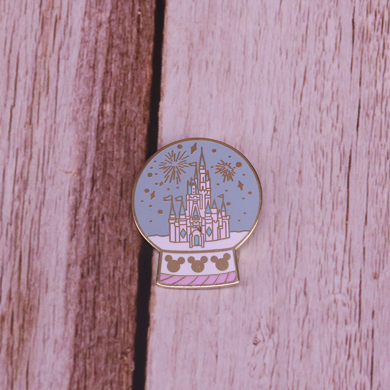 Magic Castle Crystal Ball Pin