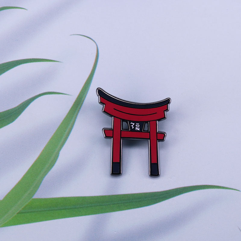 Red Archway Pin