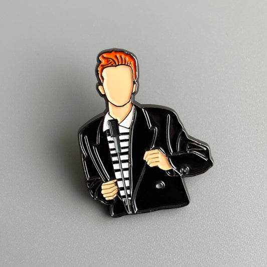 You 've Been Cheated! Rick Shake Rickroll April Fool's Day Pin