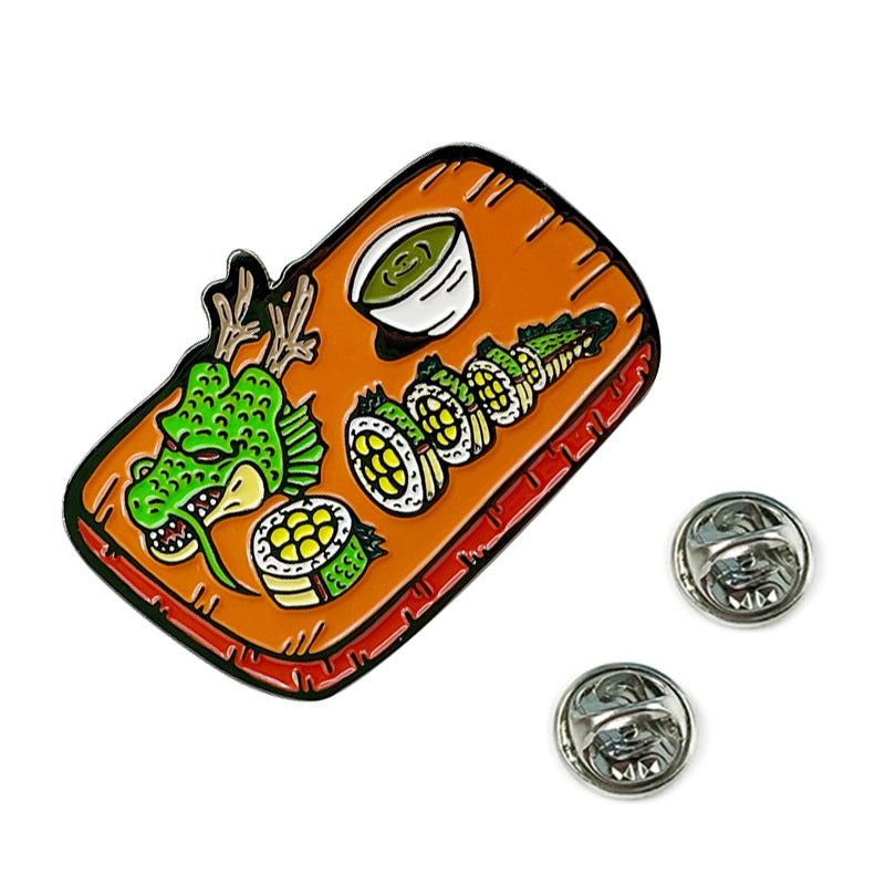 Dragon Ball Shenron Sushi Funny Magnet Pin